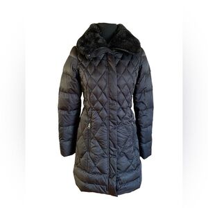 The North Face Women’s Apres Parkina Pro 600 Down Fill Black Full Zip Ja…